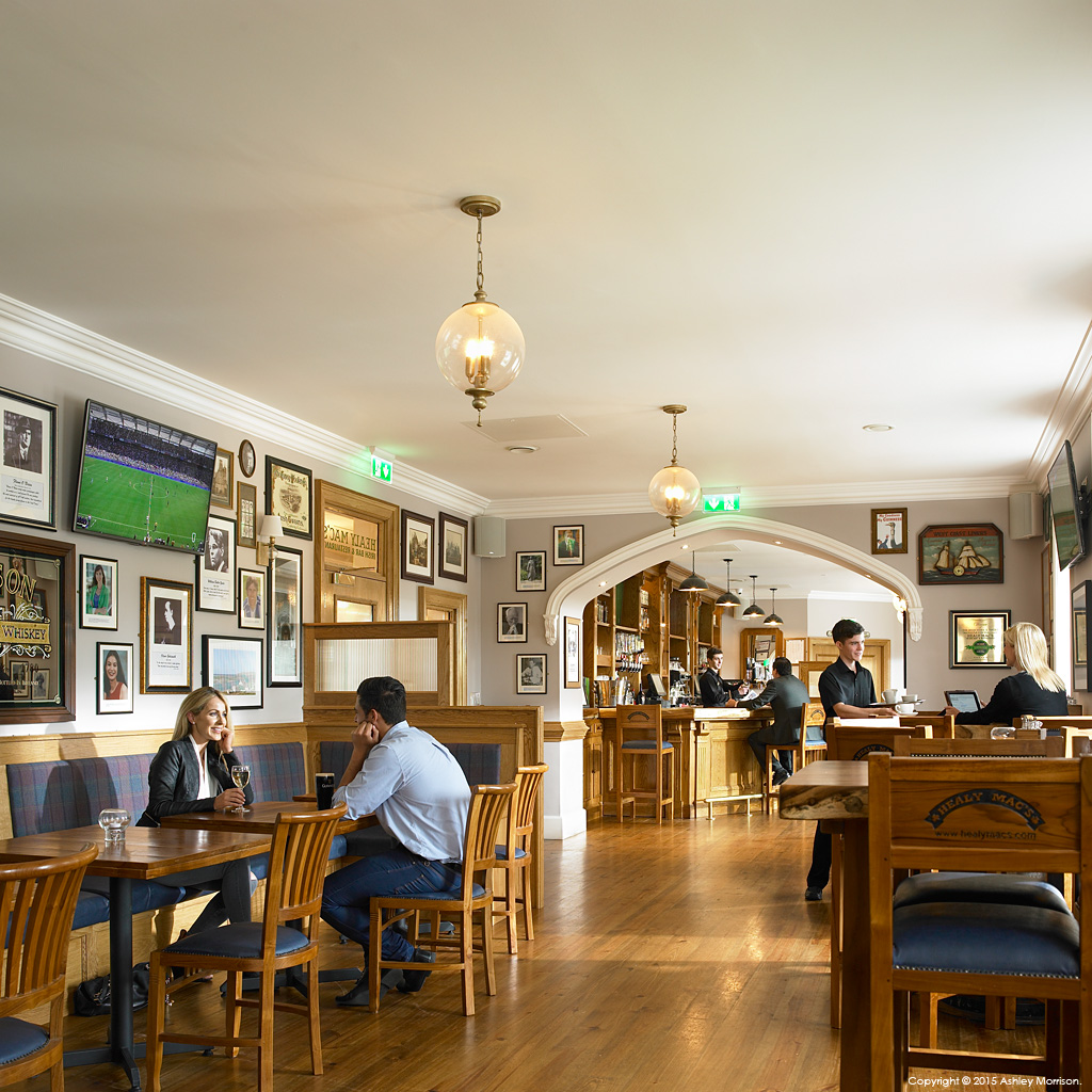 The Healy Mac’s bar at the Breaffy House Resort in the County Mayo town of Castlebar.