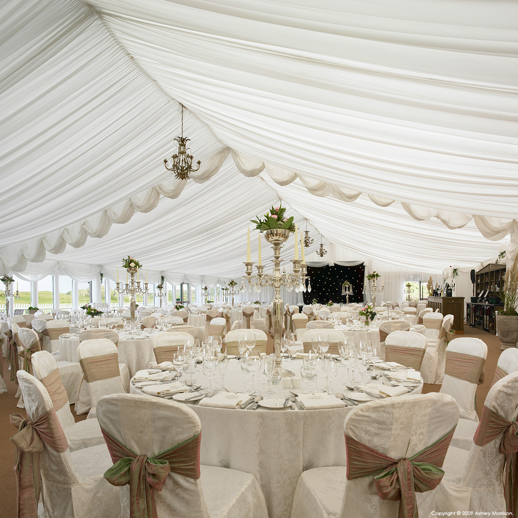 The Marquee at the Trump International Hotel near the village of Doonbeg in the Irish County of Clare.