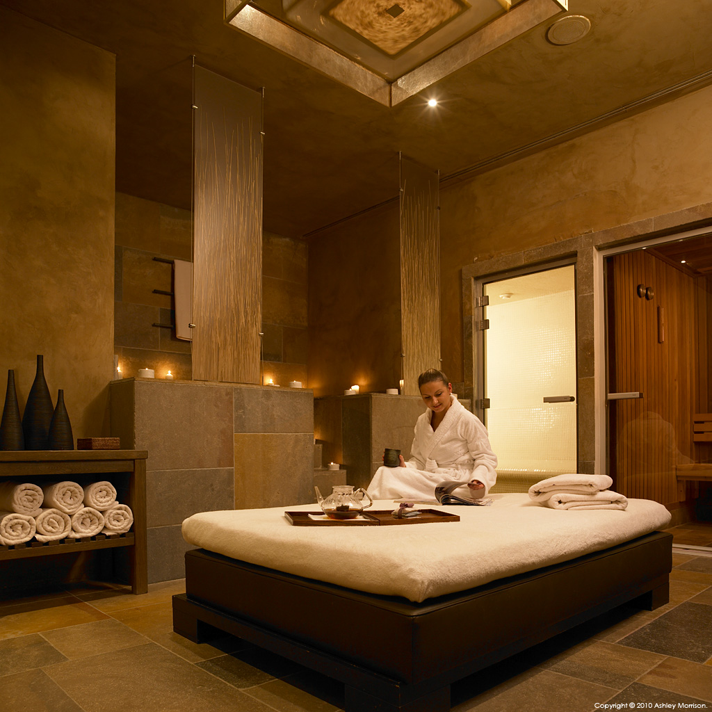 The White Horses Spa at the Trump International Golf Links & Hotel in County Clare by Ashley Morrison.