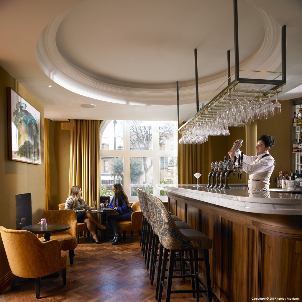 The Killarney bedroom Suite in the Killarney Park Hotel in the Irish County of Kerry.