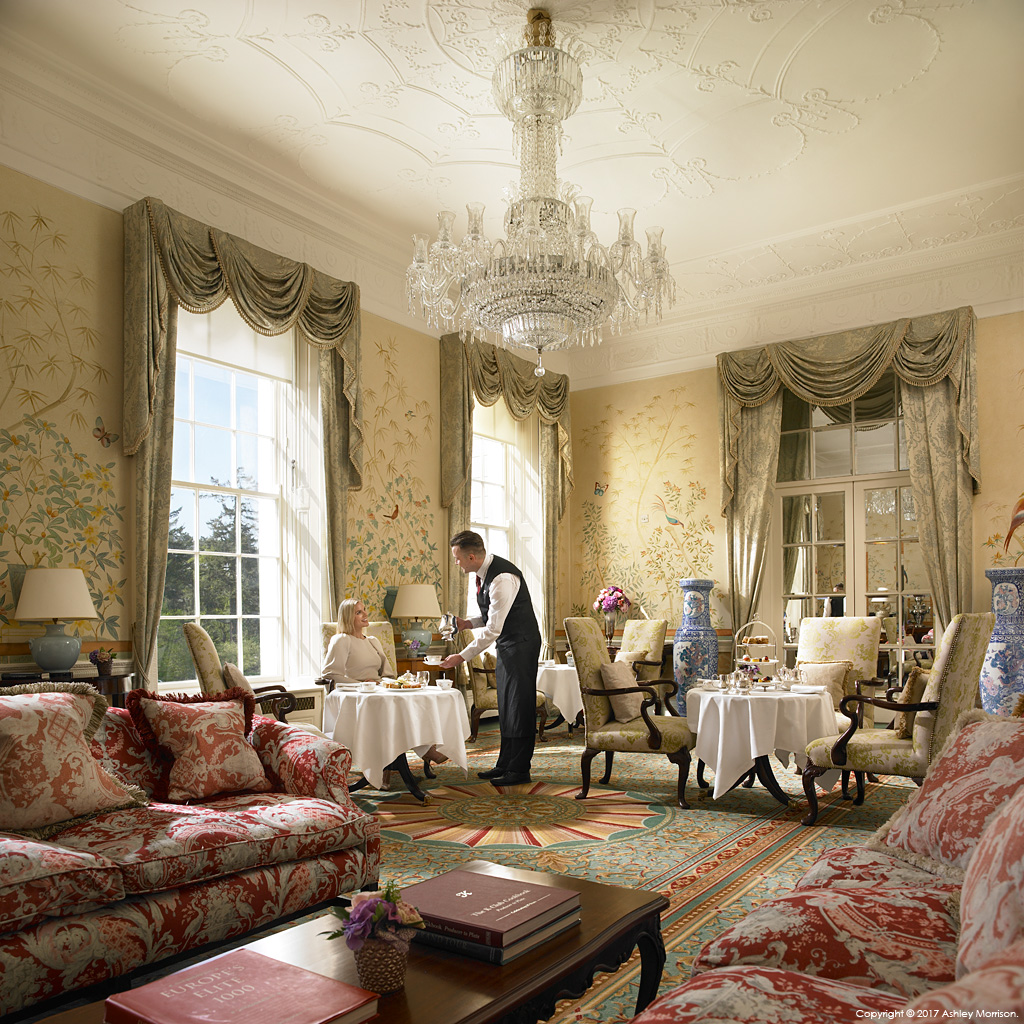 The Chinese Drawing Room at the Kildare Hotel Spa & Country Club in County Kildare.