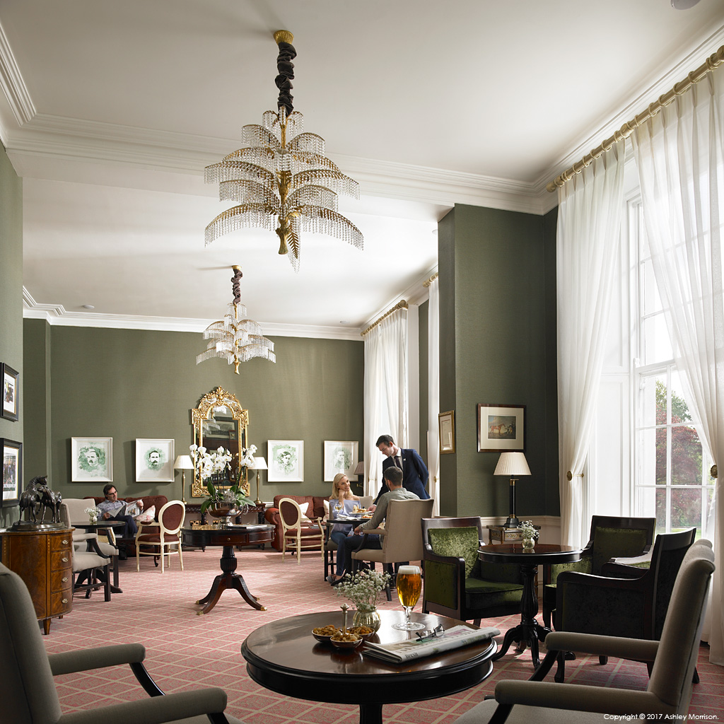 The Media Puzzle Lounge at the Kildare Hotel, Spa & Country Club in County Kildare.