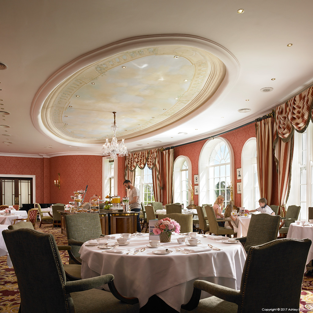 The River Room Restaurant at the Kildare Hotel, Spa & Country Club in County Kildare.