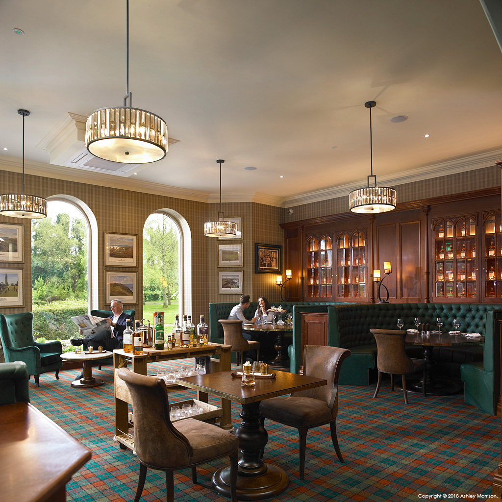 The Whiskey room at Killarney Park Hotel in the Irish County of Kerry.