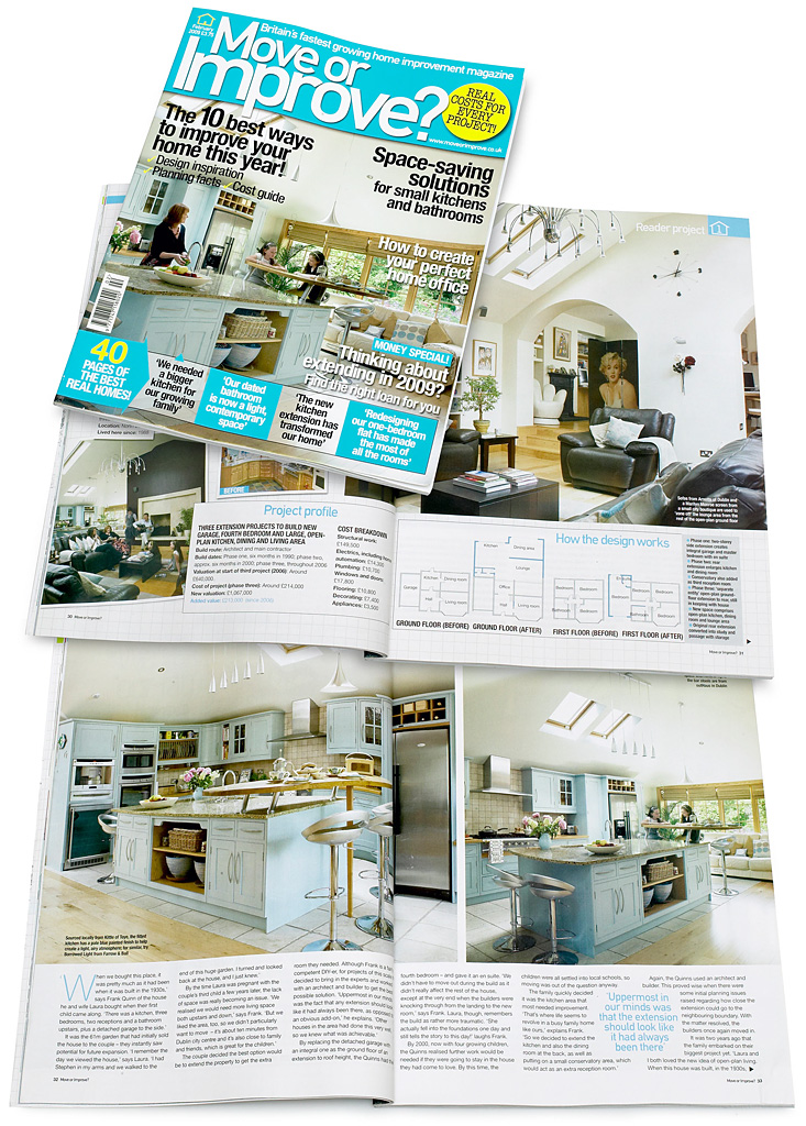 Pages 82 to 92 in the March 2014 issue of Ireland's Homes Interiors & Living magazine featuring Davina & Ian Callen's cottage near Seaforde in County Down.