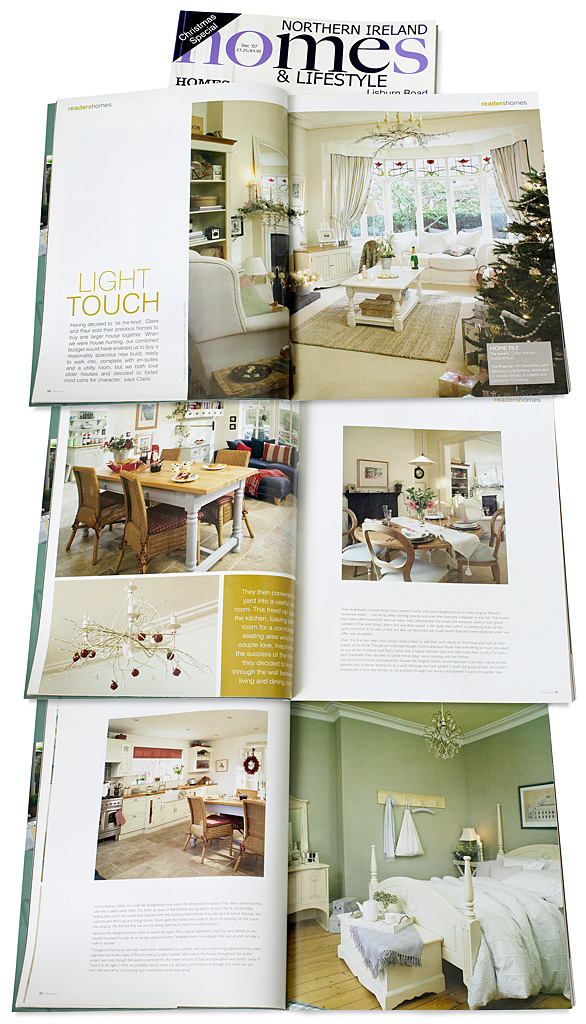 Pages 28 to 34 in the December 2007 issue of Northern Ireland Homes & Lifestyle magazine