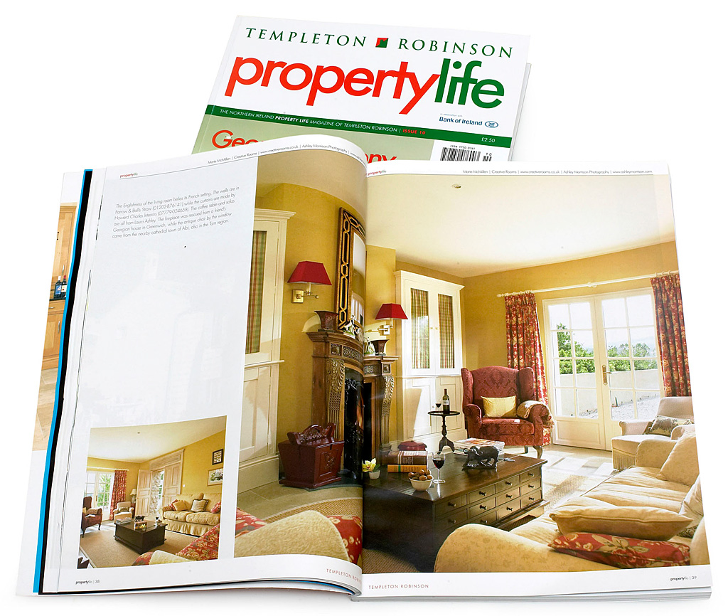 Pages 38 to 46 in issue 10 of Templeton Robinson's Property Life magazine featuring Bradley Viljoen and Mark Smith's mid 19th-century hillside villa located in the Tarn region of France.