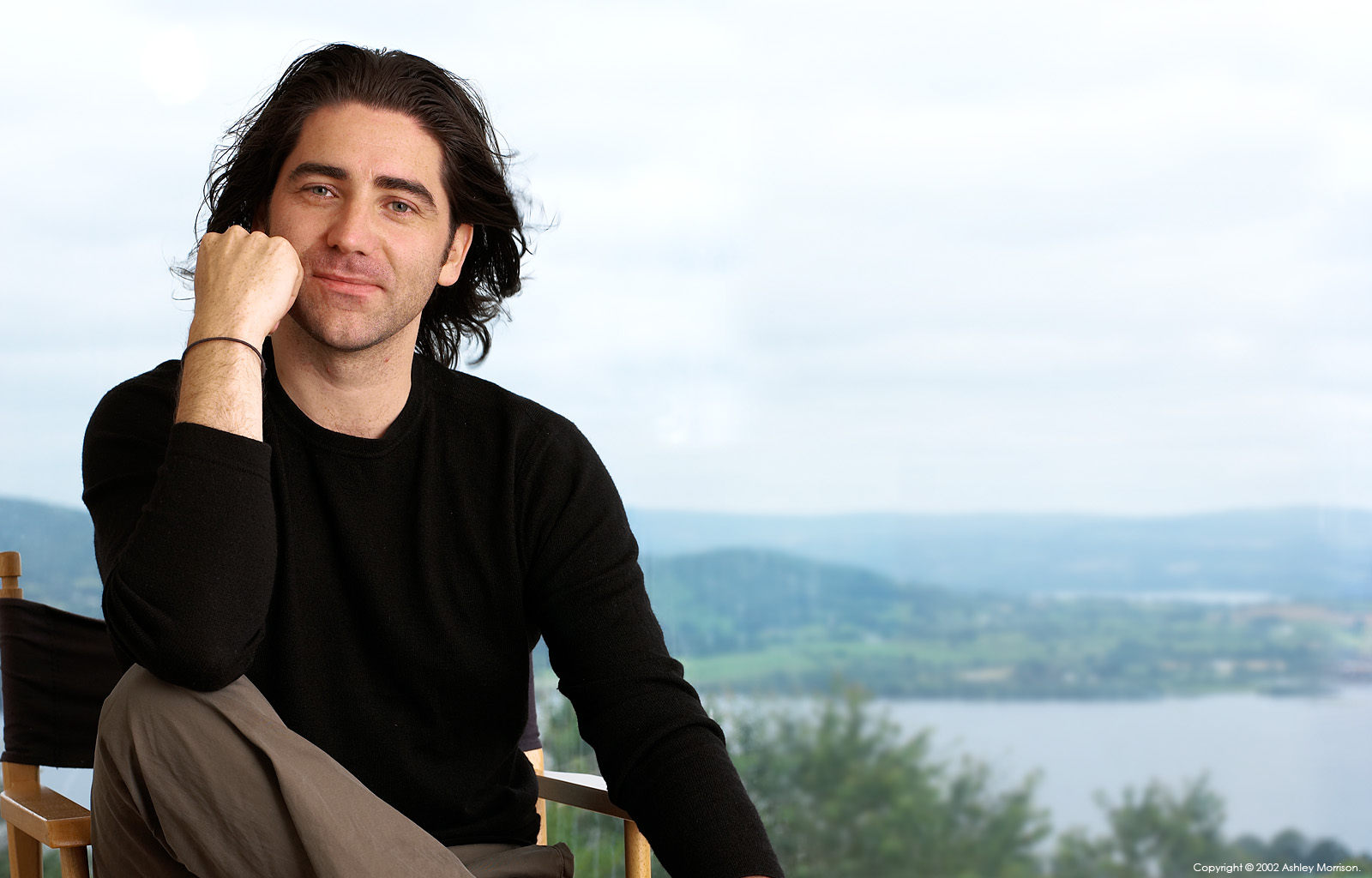Brian Kennedy the Northern Irish singer-songwriter and author in his cottage near the village of Ballina nestling on the edge of the Lough Dreg in County Tipperary.