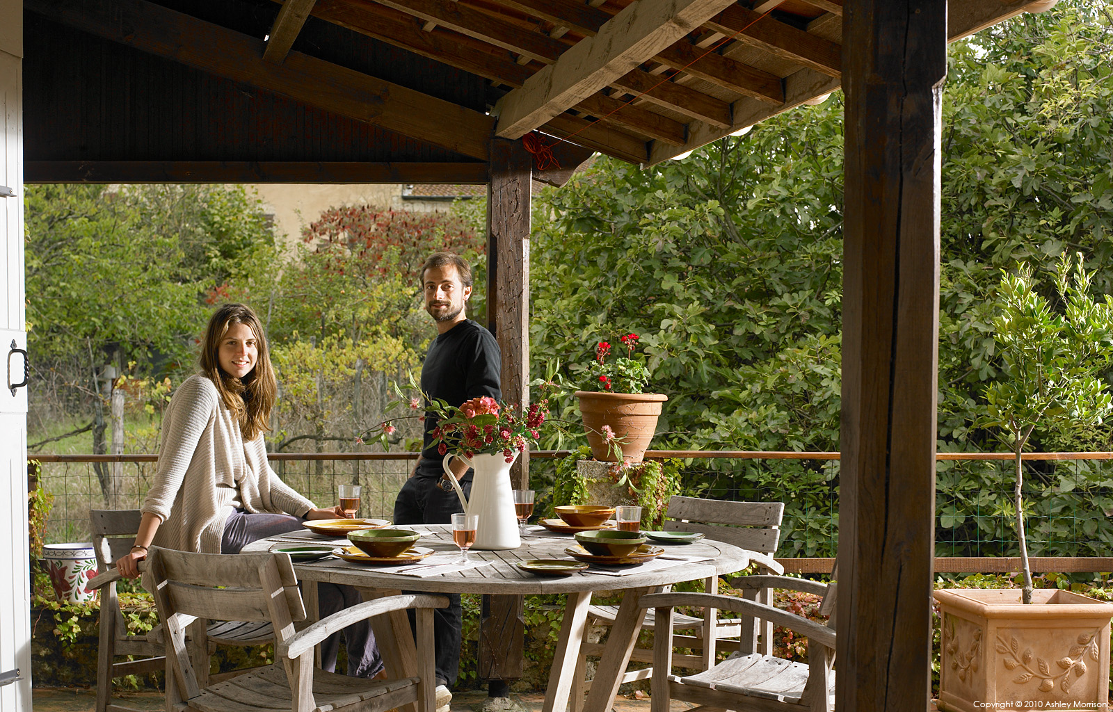 Pierre Emmanuel & Amy de Leusse at La Petite Maison