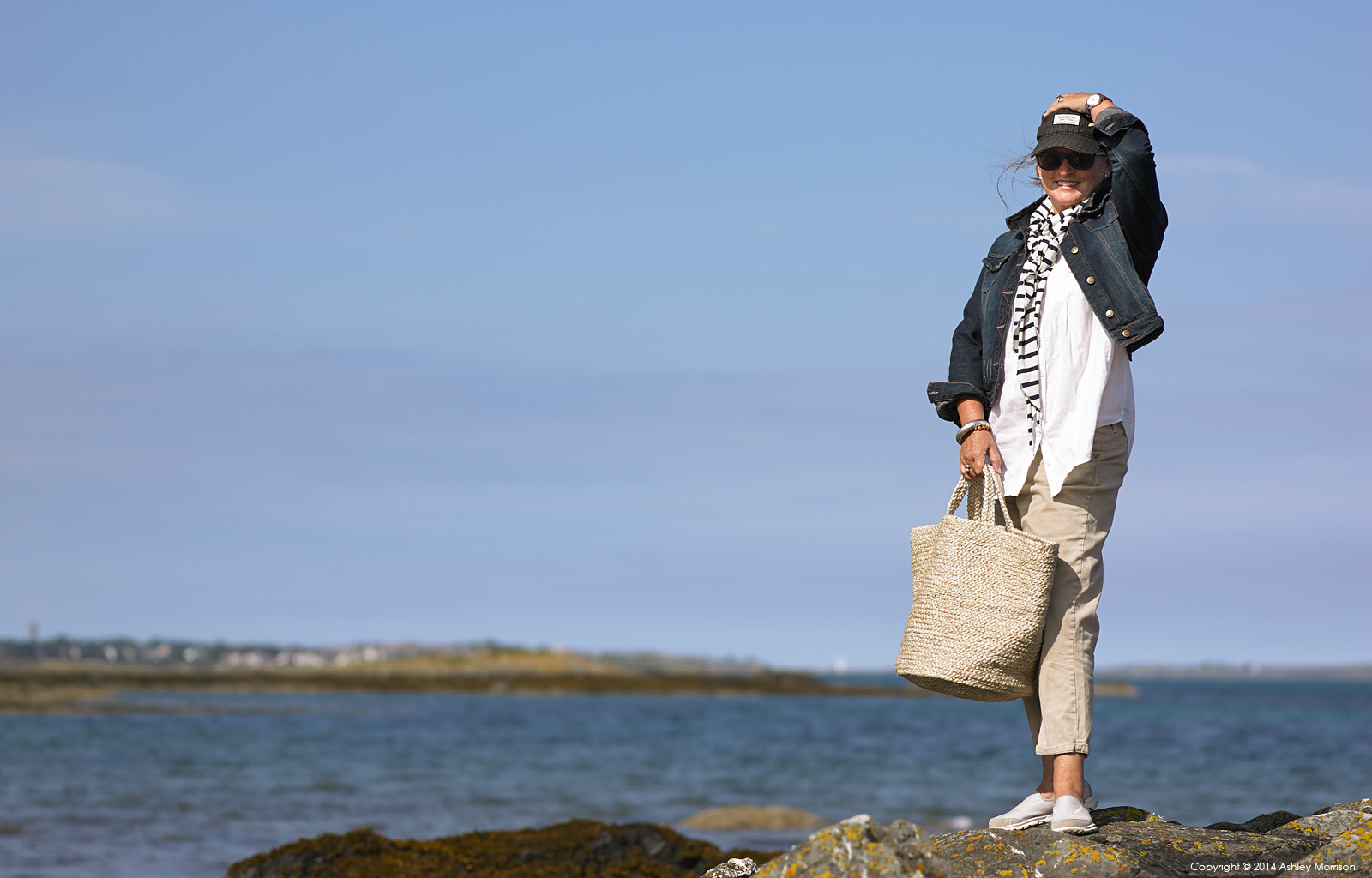 Marie McMillen at the beach in County Down by Ashley Morrison.