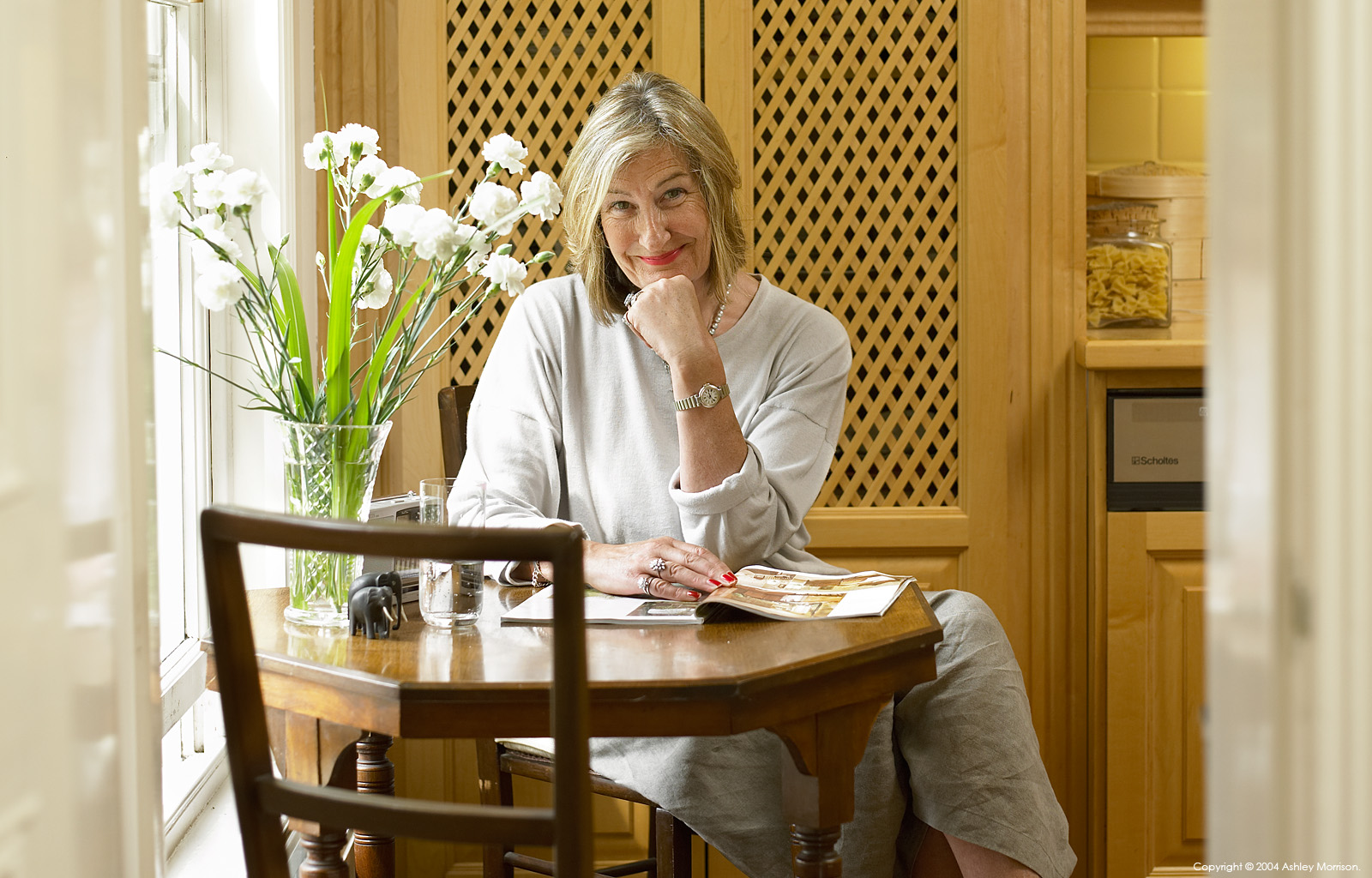 Dorothy Worthington in the kitchen of her home near Carryduff in County Down by Ashley Morrison.