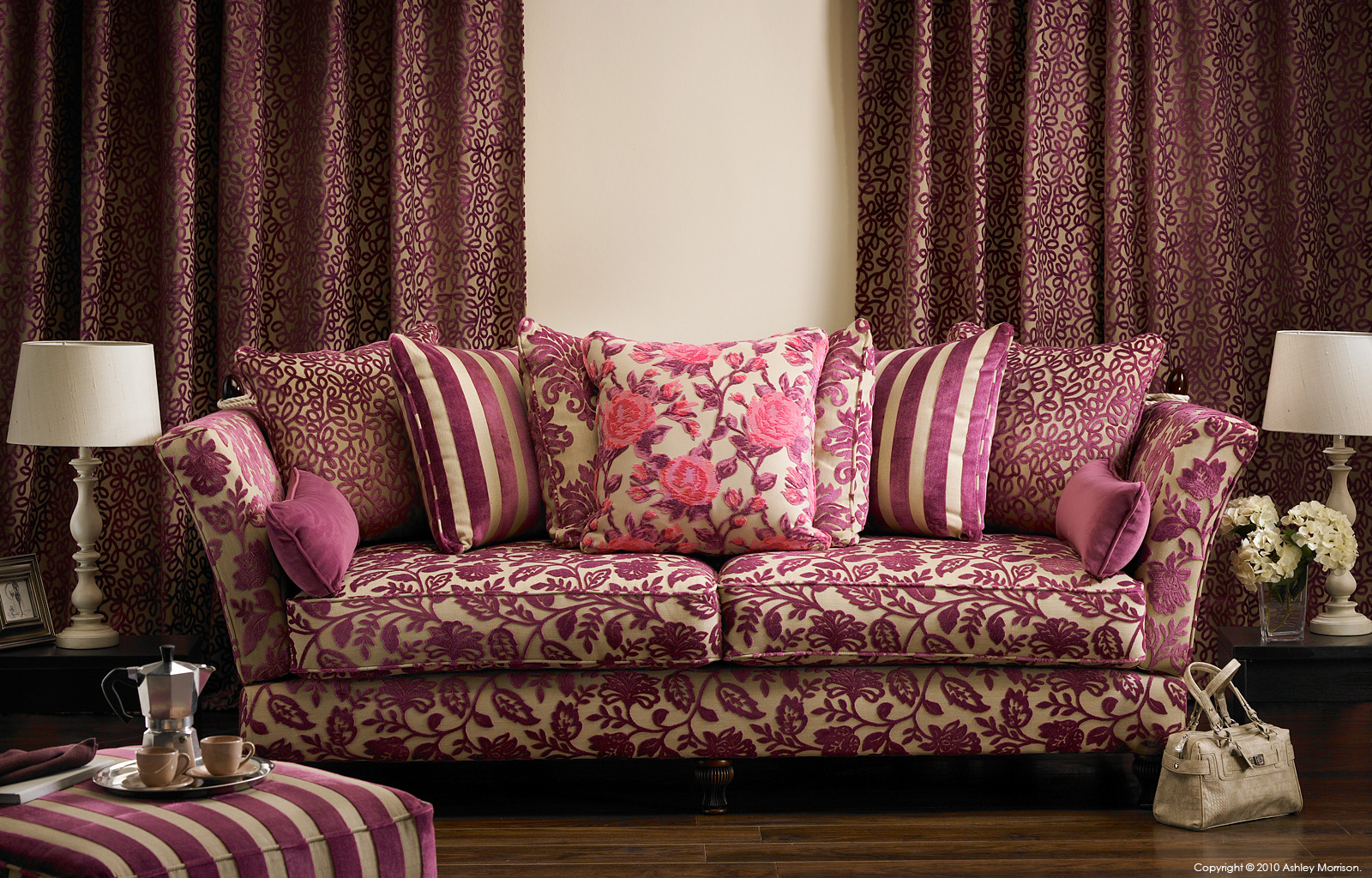 Fabric by Balmoral Textiles.