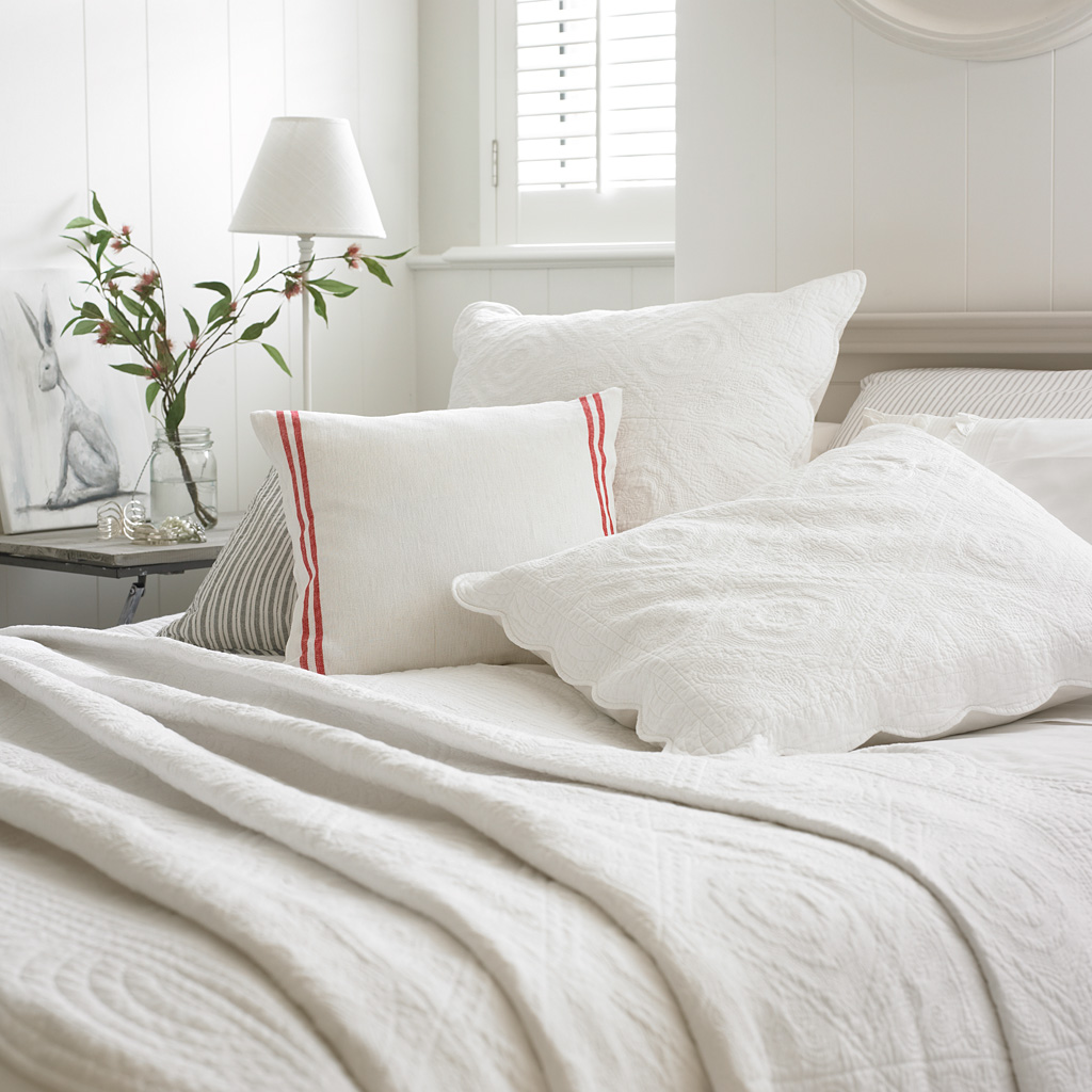 Cushions & throw available from Natural Calico.