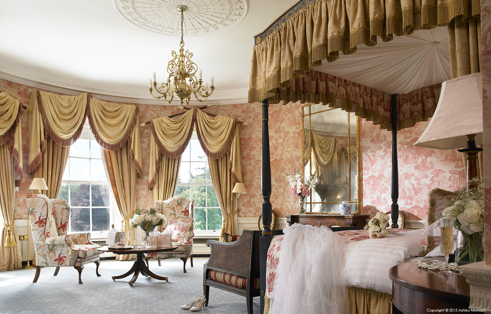 The Viceroy Suite at the K Club in County Kildare.
