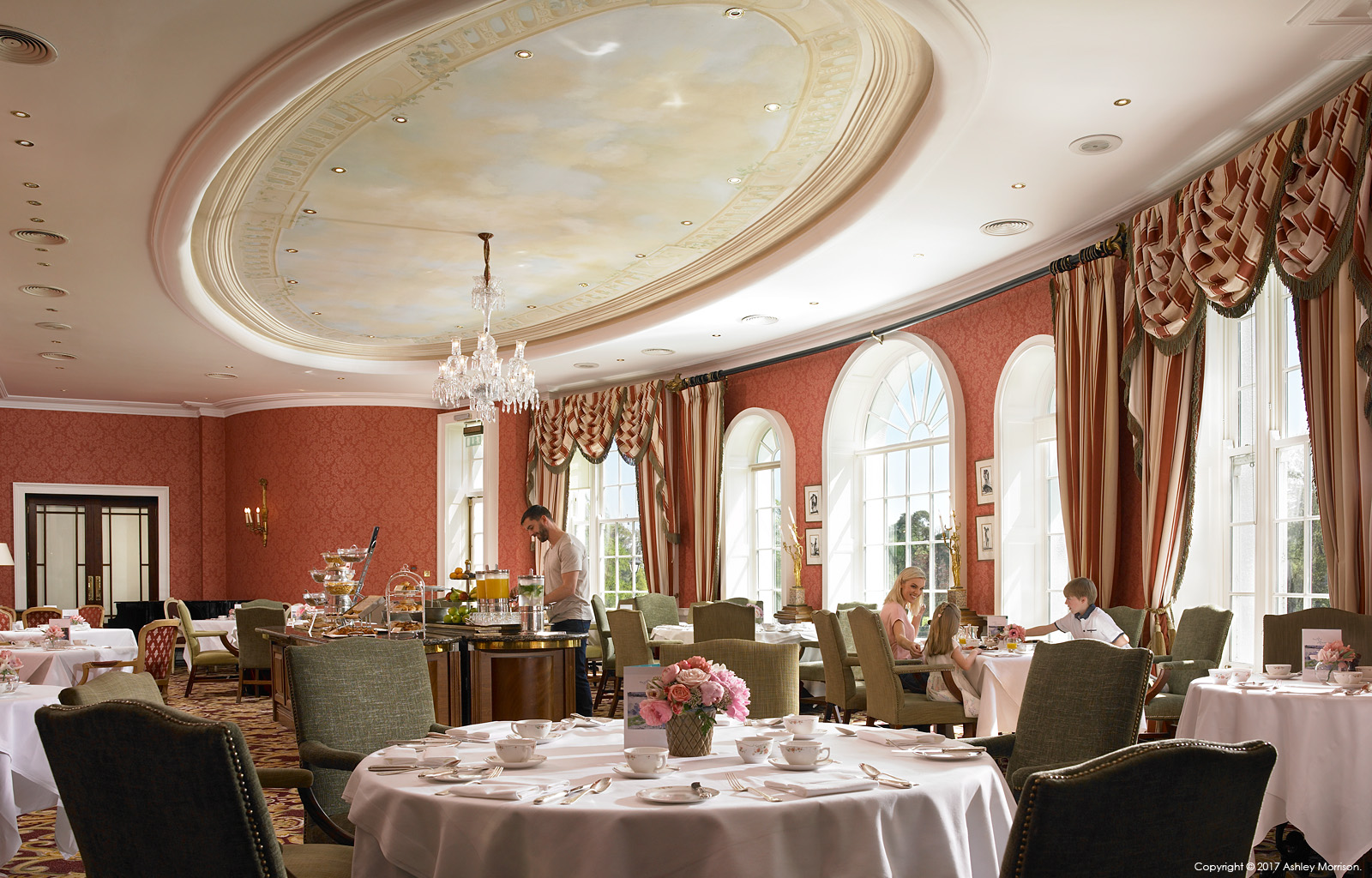 The River Room Restaurant at the Kildare Hotel, Spa & Country Club in County Kildare.