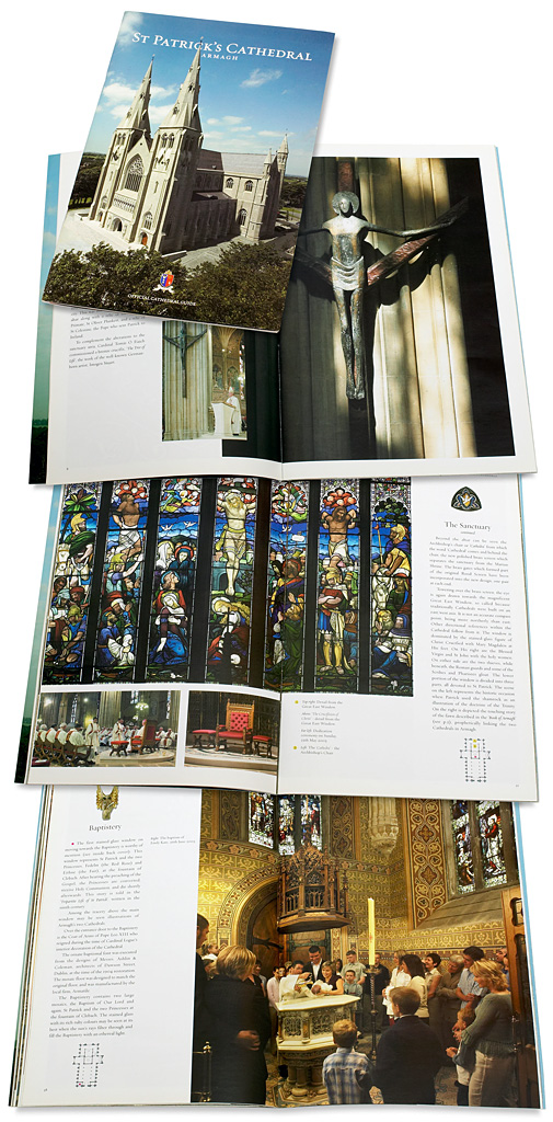 The Official Cathedral Guide book for St Patrick's Cathedral in Armagh